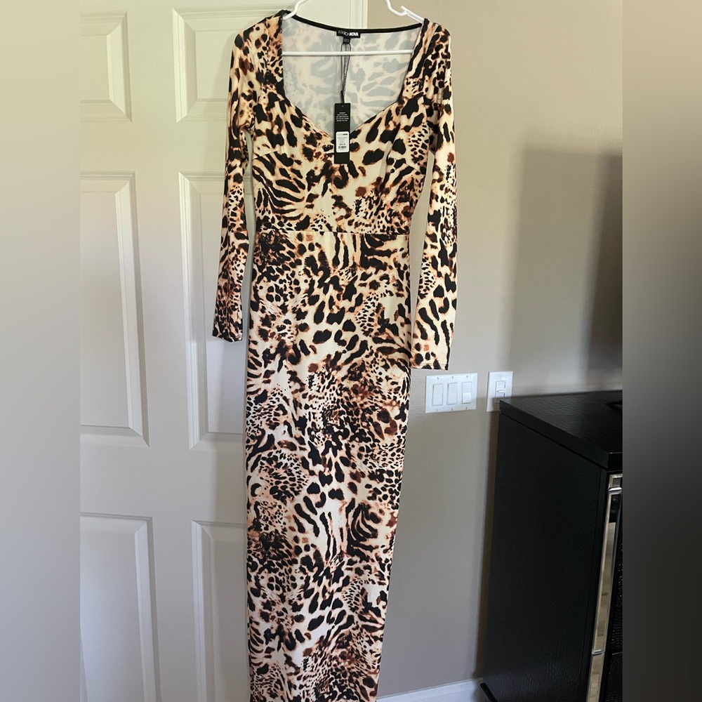 Sexy Brand New Leopard Dress